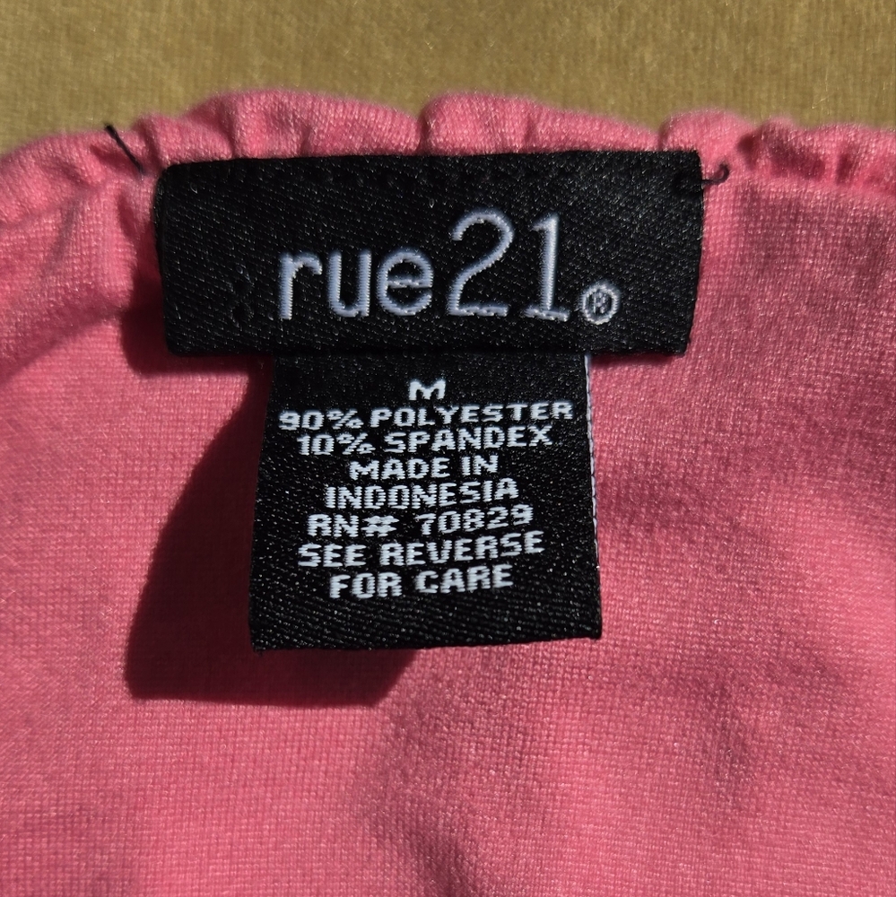 Rue21 Pink Bodycon Dress (Size M) - Picture 5 of 5